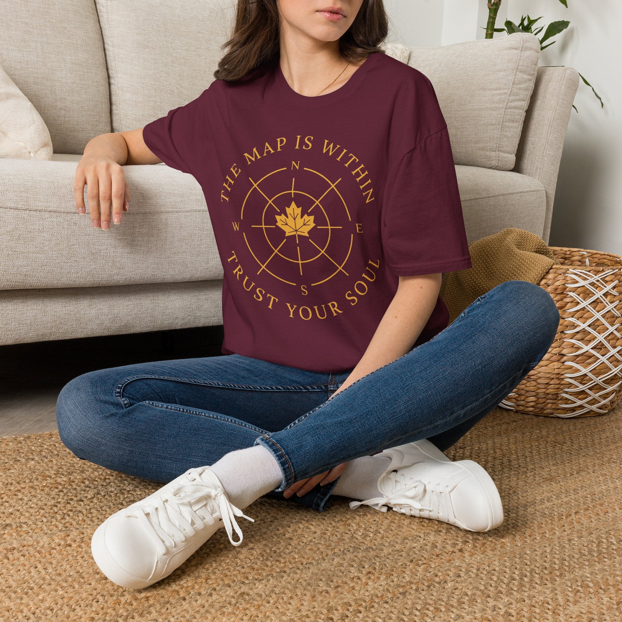 The Map Is Within T-Shirt